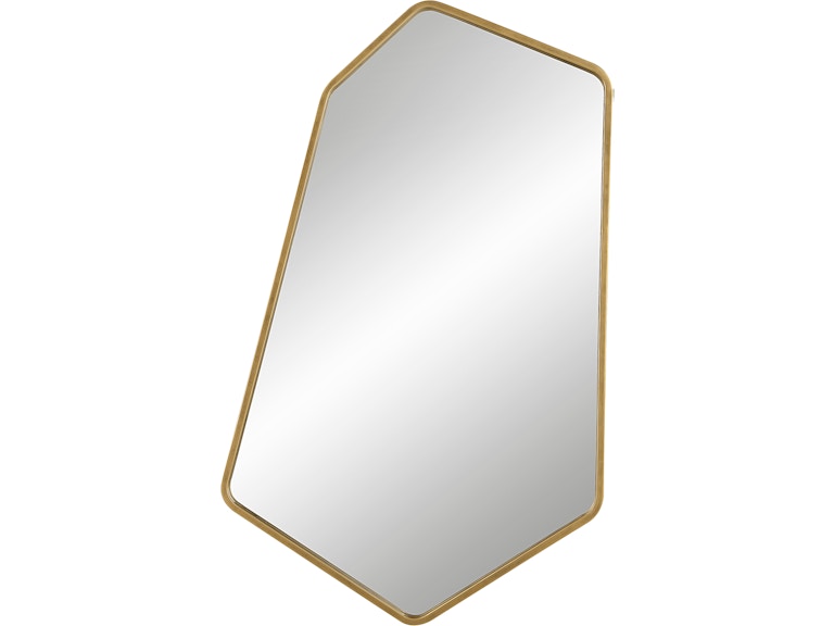 Uttermost Mirrors Linneah Large Gold Mirror 09826 at Norwood Furniture
