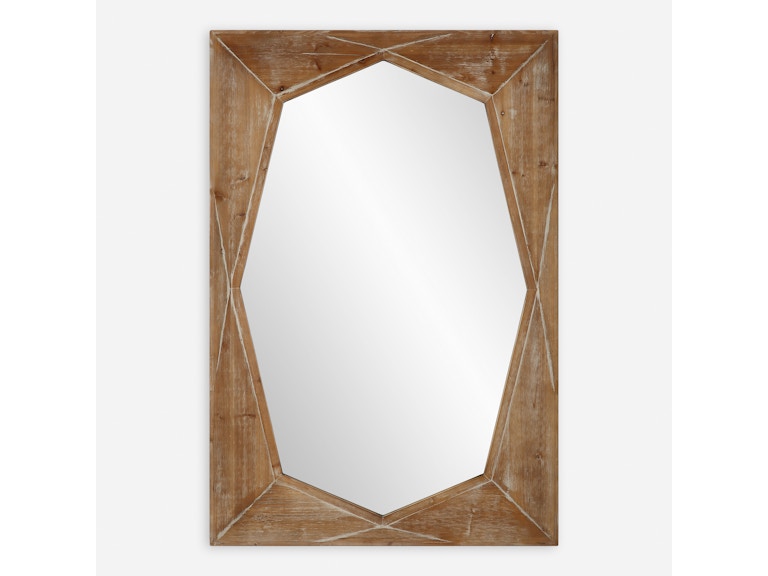 Uttermost Mirrors Marquise Natural Wood Mirror 09961 at Norwood Furniture