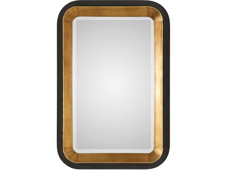 Uttermost Mirrors Niva Metallic Gold Wall Mirror 09301 at Norwood Furniture