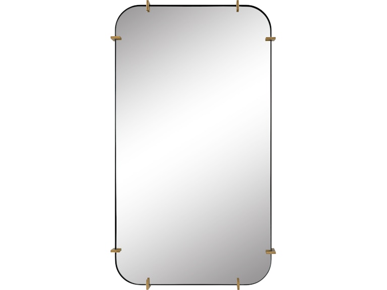 Uttermost Mirrors Pali Industrial Iron Mirror 09888 at Norwood Furniture