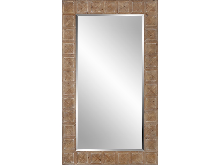 Uttermost Mirrors Ranahan Rustic Farmhouse Mirror 09819 at Norwood Furniture