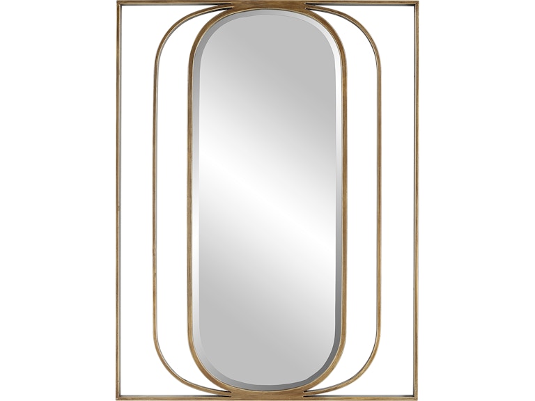 Uttermost Mirrors Replicate Contemporary Oval Mirror 09897 at Norwood Furniture