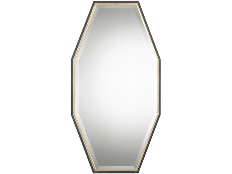 Uttermost Mirrors Savion Gold Octagon Mirror 09258 At Norwood Furniture