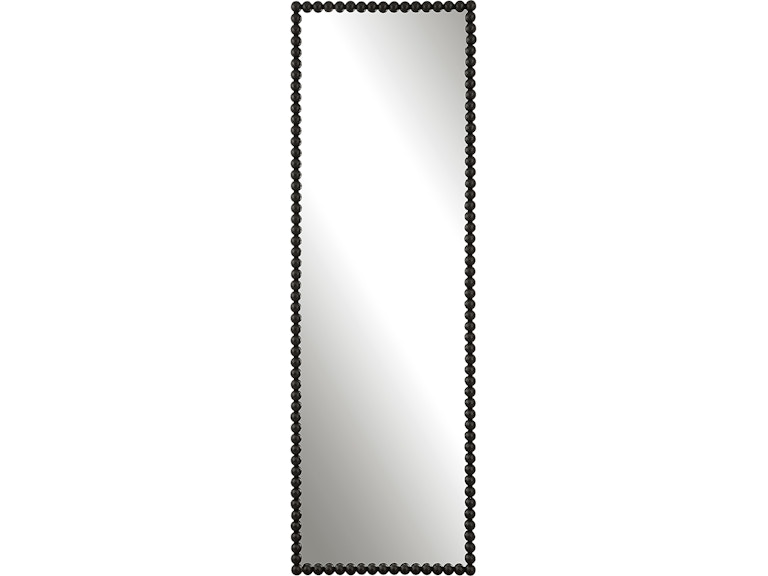 Uttermost Mirrors Serna Black Tall Mirror 09791 at Norwood Furniture