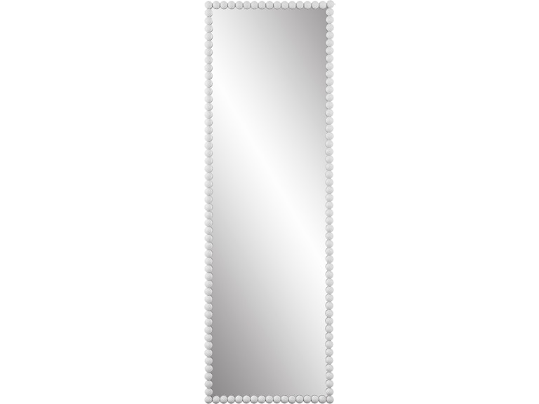 Uttermost Mirrors Serna White Tall Mirror 09792 at Norwood Furniture