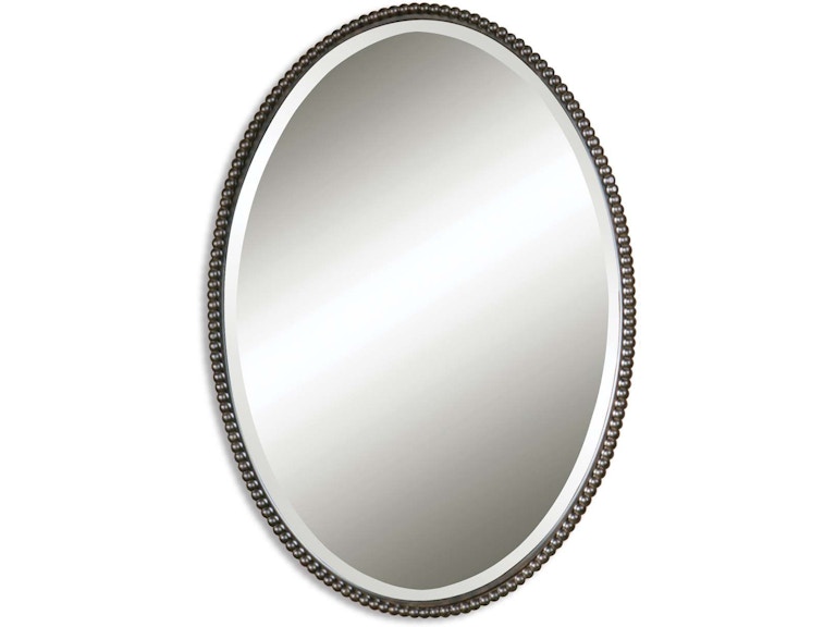 Uttermost Mirrors Sherise Bronze Oval Mirror 01101 B At Norwood Furniture