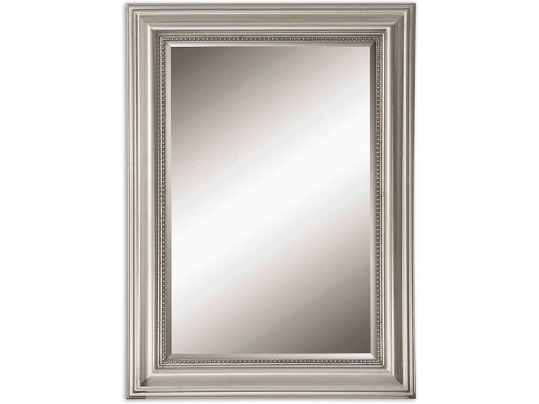 Uttermost Mirrors Stuart Silver Beaded Mirror 12005 B at Norwood Furniture Uttermost Mirrors Stuart Silver Beaded Mirror 12005 B at Norwood Furniture