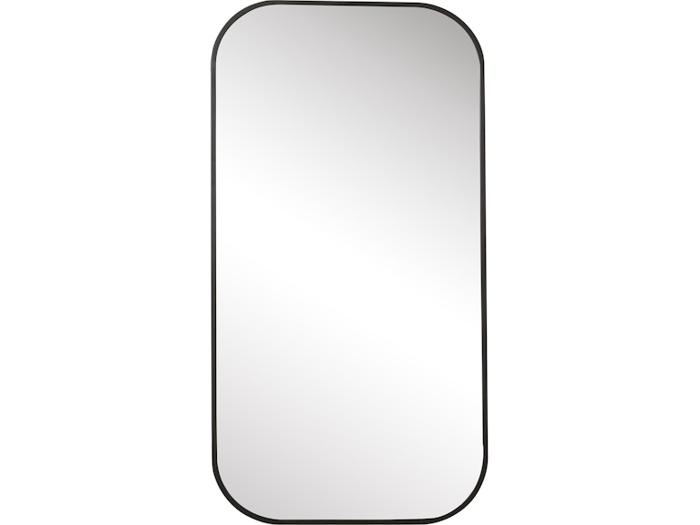 Uttermost Mirrors Taft Black Mirror 09659 at Norwood Furniture