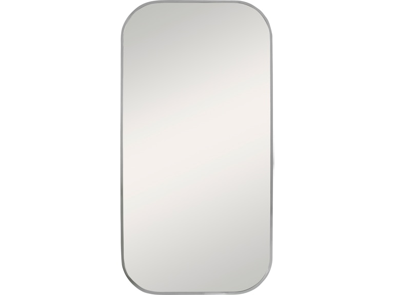Uttermost Mirrors Taft Polished Nickel Mirror 09719 at Norwood Furniture
