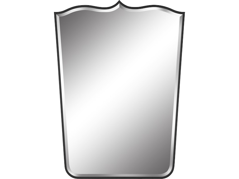Uttermost Mirrors Tiara Curved Iron Mirror 09881 at Norwood Furniture