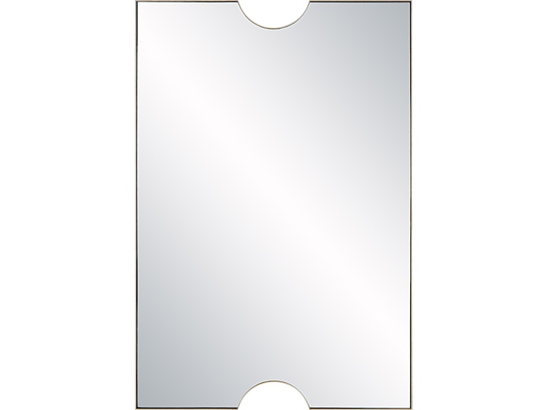 Uttermost Mirrors Ticket Gold Vanity Mirror 09933 at Norwood Furniture