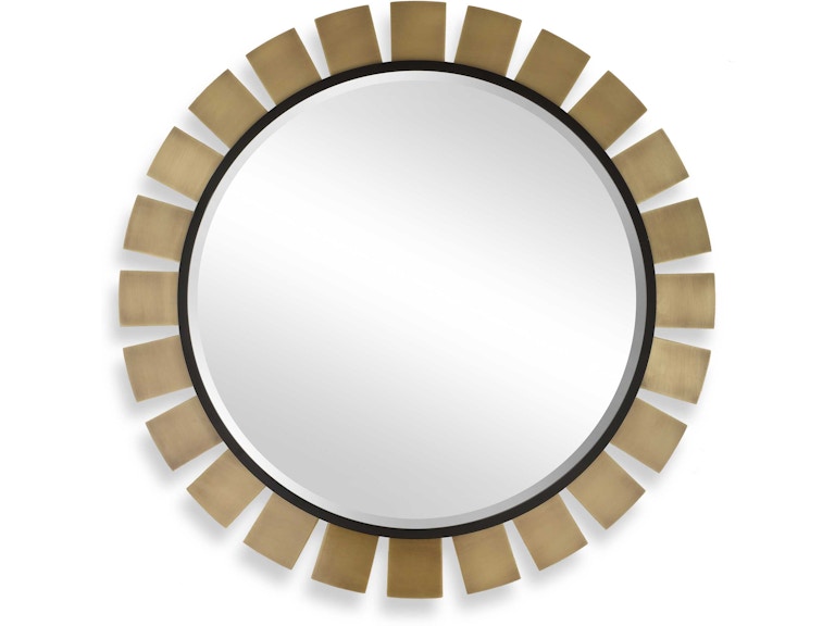 Uttermost Mirrors Toluca Round Brass Mirror 08263 at Norwood Furniture Uttermost Mirrors Toluca Round Brass Mirror 08263 at Norwood Furniture