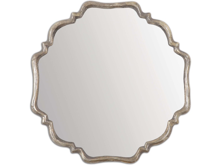 Uttermost Mirrors Valentia Silver Mirror 12849 at Norwood Furniture Uttermost Mirrors Valentia Silver Mirror 12849 at Norwood Furniture