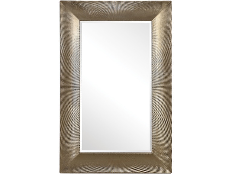 Uttermost Mirrors Valenton Large Champagne Mirror 09425 at Norwood Furniture