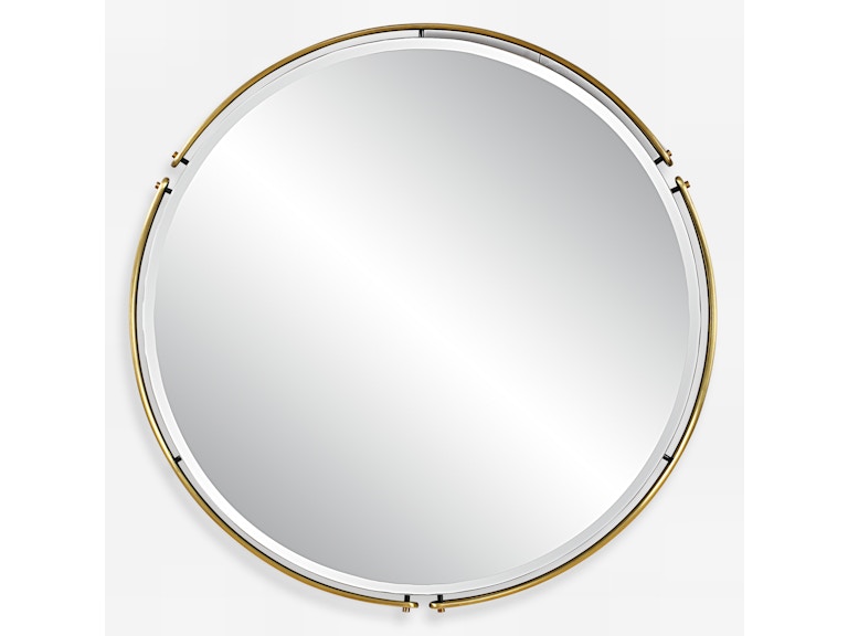 Uttermost Mirrors Wesley Round Mirror 08216 at Norwood Furniture Uttermost Mirrors Wesley Round Mirror 08216 at Norwood Furniture