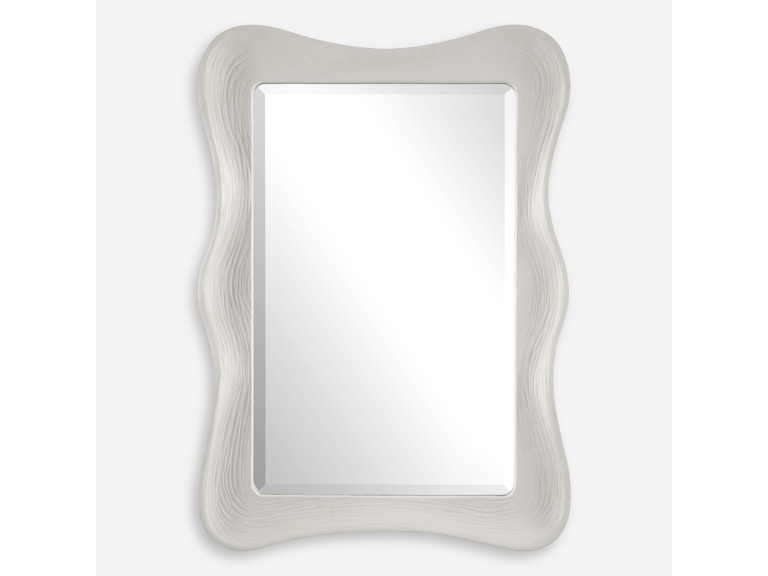 Uttermost Mirrors Whitehaven Wavy Rectangle Mirror 09954 at Norwood Furniture