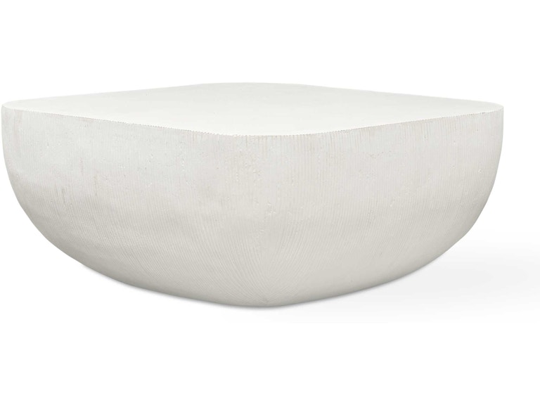 Uttermost Outdoor Furniture Alma Concrete Outdoor Coffee Table 50237 at Norwood Furniture