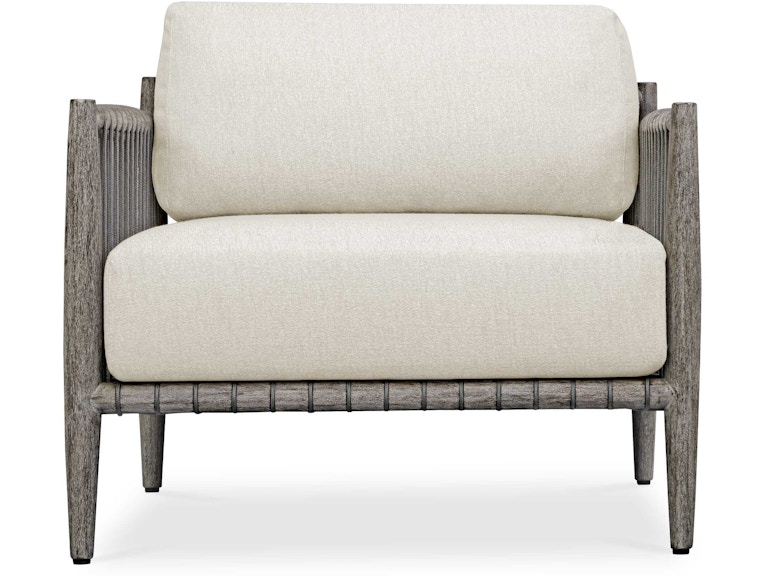Uttermost Outdoor Furniture Borneo White Outdoor Lounge Chair 23944 at Norwood Furniture