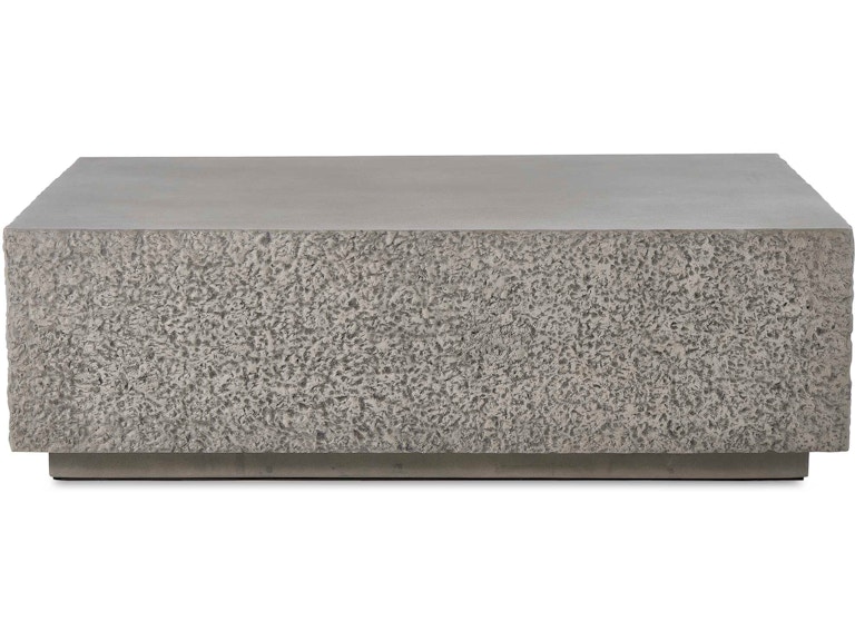 Uttermost Outdoor Furniture Hesston Outdoor Concrete Coffee Table 50139 at Norwood Furniture