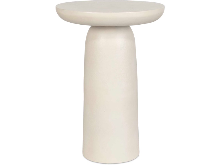 Uttermost Outdoor Furniture Joppa White Outdoor Accent Table 50225 at Norwood Furniture