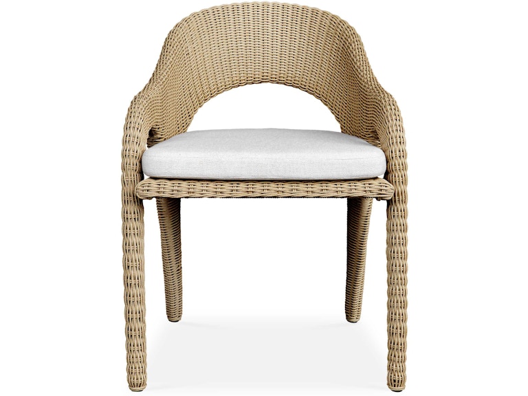 Uttermost Outdoor Furniture Kavali Outdoor Wicker Dining Armchair 23934 at Norwood Furniture