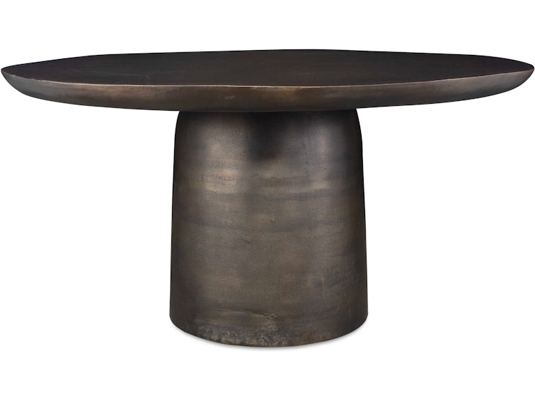 Uttermost Outdoor Furniture Madrone Golden Dark Bronze Outdoor Dining Table 50219 at Norwood Furniture