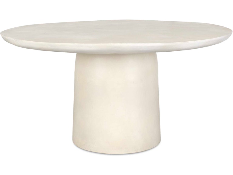 Uttermost Outdoor Furniture Madrone Warm White Outdoor Dining Table 50226 at Norwood Furniture
