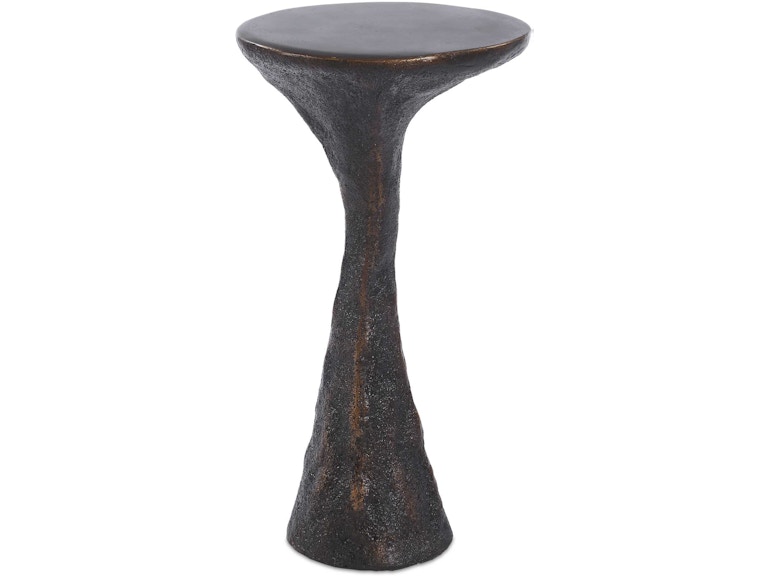 Uttermost Outdoor Furniture Milan Outdoor Dark Bronze Drink Table 50188 at Norwood Furniture