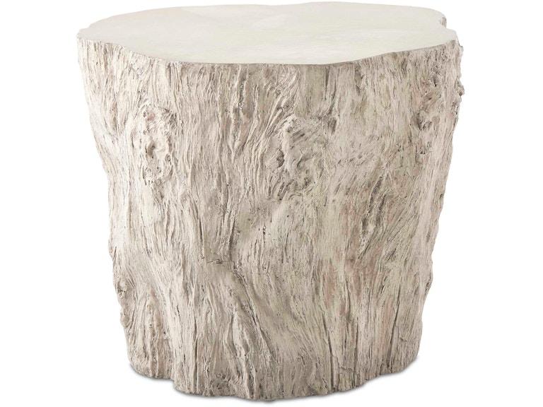 Uttermost Outdoor Furniture Oakmont White Outdoor Side Table 50196 at Norwood Furniture
