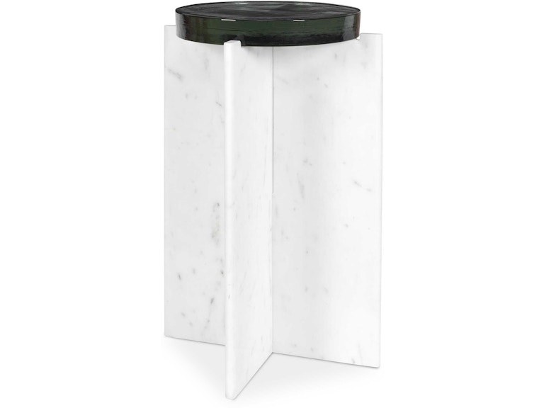 Uttermost Outdoor Furniture Olina Marble Outdoor Accent Table 50209 at Norwood Furniture
