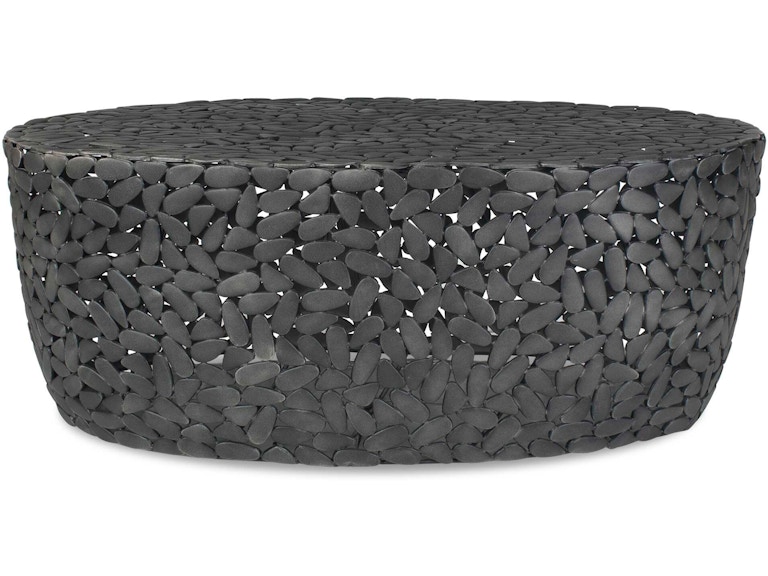 Uttermost Outdoor Furniture Rivington Outdoor Pebble Coffee Table 50221 at Norwood Furniture