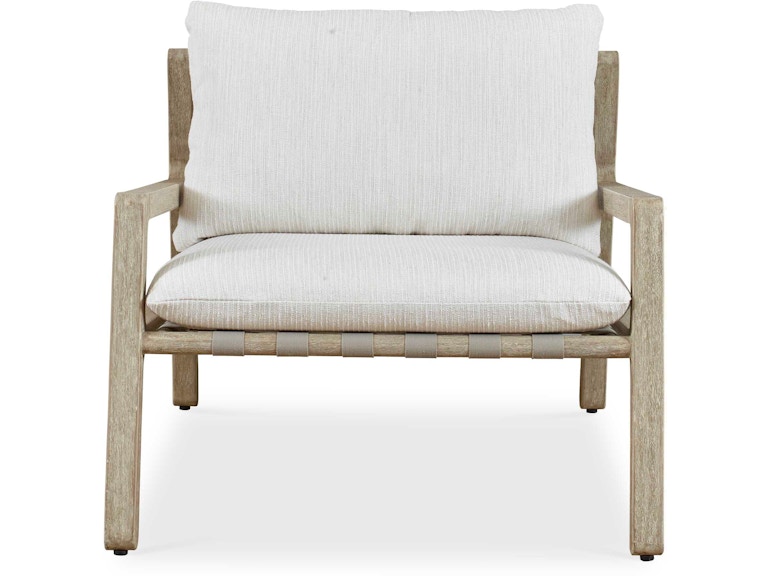 Uttermost Outdoor Furniture Strapped Outdoor Lounge Chair 53072 at Norwood Furniture