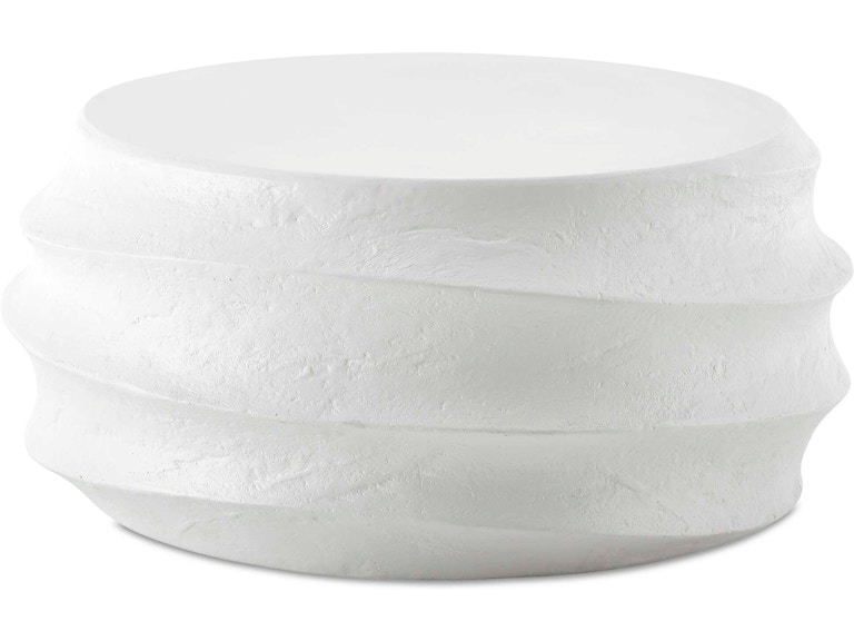 Uttermost Outdoor Furniture Winded Outdoor White Coffee Table 50199 at Norwood Furniture