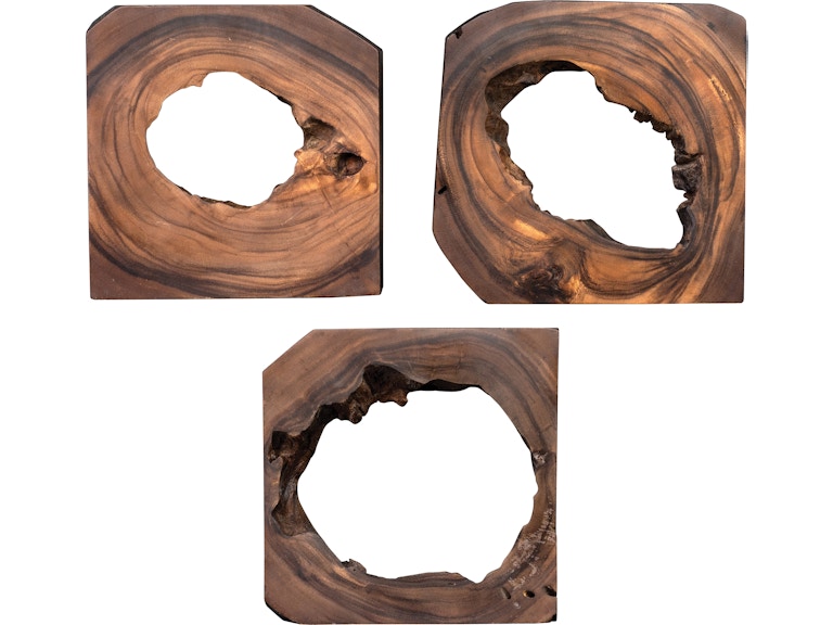 Uttermost Wall Decor Adlai Wood Wall Art Set/6 04207 At Norwood Furniture