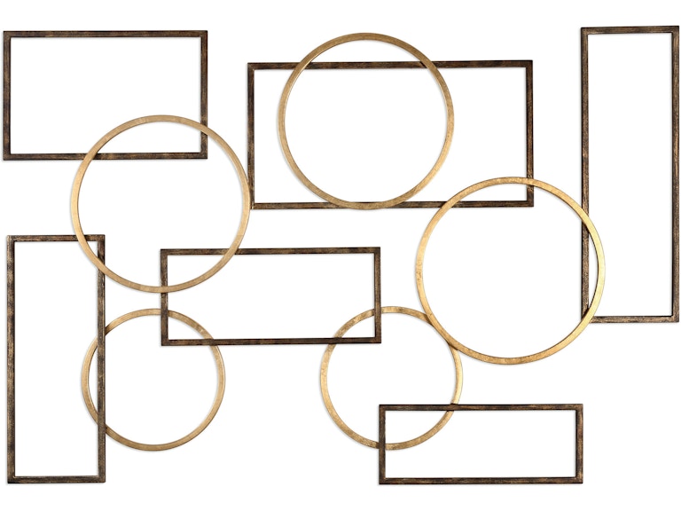 Uttermost Wall Decor Elias Bronze And Gold Wall Art 04062 at Norwood Furniture