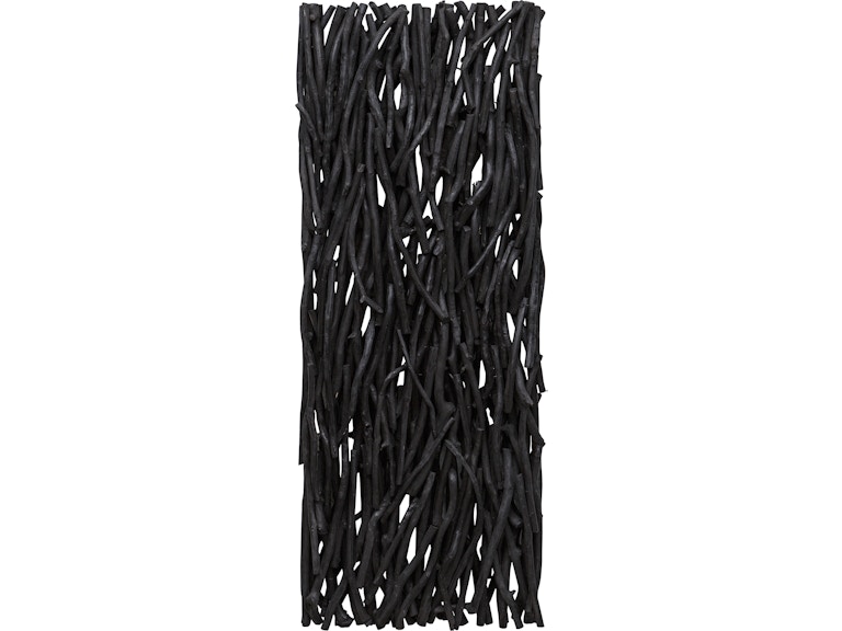 Uttermost Wall Decor Gathered Teak Black Wood Wall Decor 04331 at Norwood Furniture
