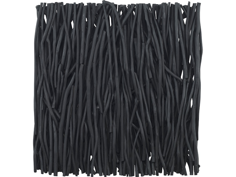 Uttermost Wall Decor Gathered Teak Square Black Wood Wall Decor 04353 at Norwood Furniture