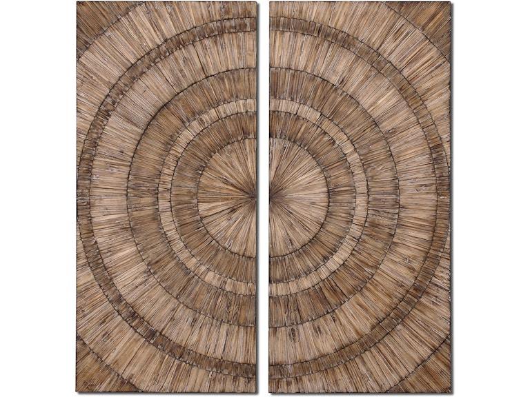 Uttermost Wall Decor Lanciano Wood Wall Art 07636 at Norwood Furniture
