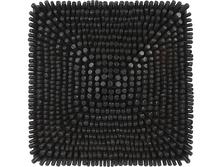 Uttermost Wall Decor Portside Black Wood Wall Panel 04321 at Norwood Furniture