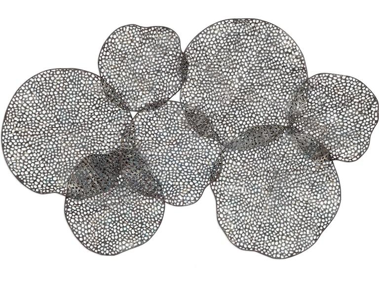 Uttermost Wall Decor Ripley Metal Leaf Wall Art 04174 at Norwood Furniture
