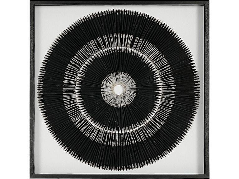 Uttermost Wall Decor Sandara Black And Gold Shadow Box 04311 at Norwood Furniture