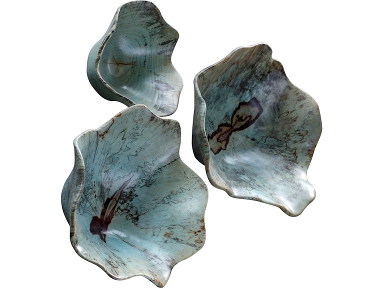 Uttermost Wall Decor Teo Wood Wall Art Set/3 04178 At Norwood Furniture