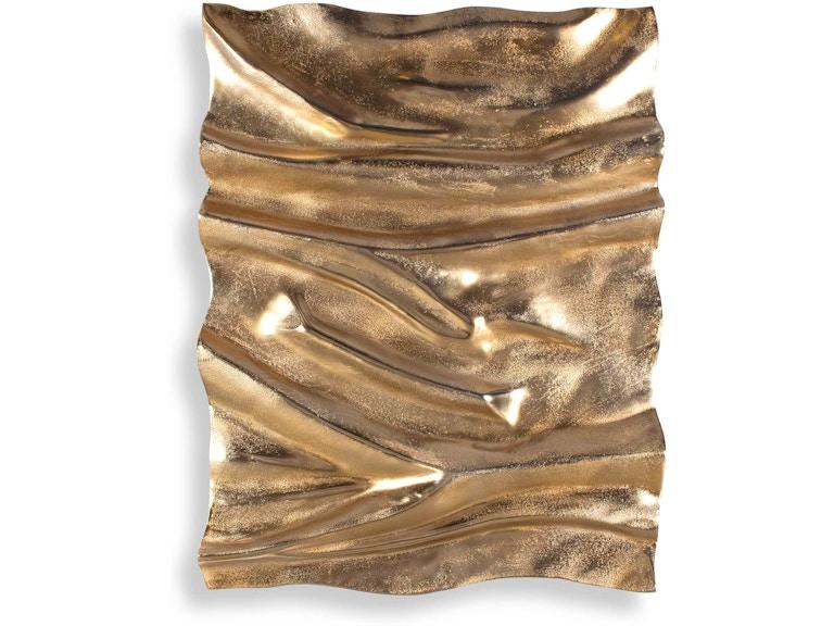 Uttermost Wall Decor Undulate Outdoor Gold Wall Panel 03503 at Norwood Furniture