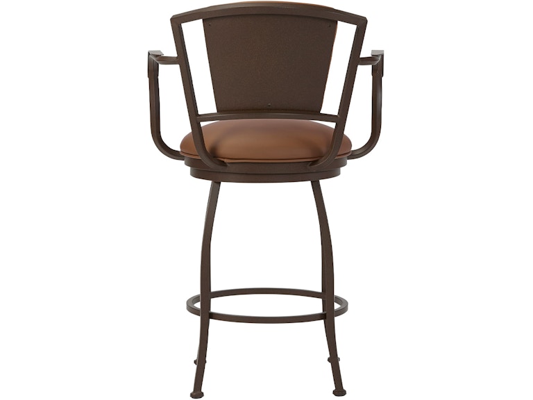 Wesley Allen Casual Dining Boise Barstools With Back B517 AS at Norwood Furniture