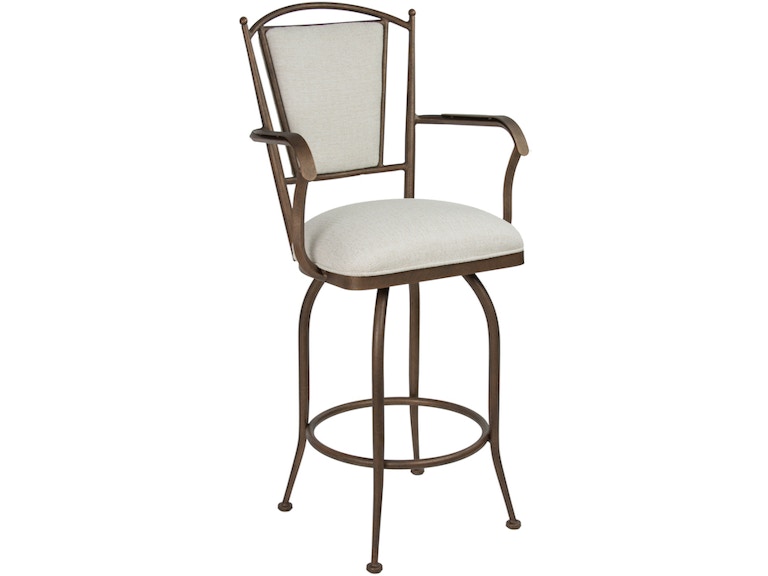 Wesley Allen Casual Dining Durham Barstools With Back B512 S at Norwood Furniture