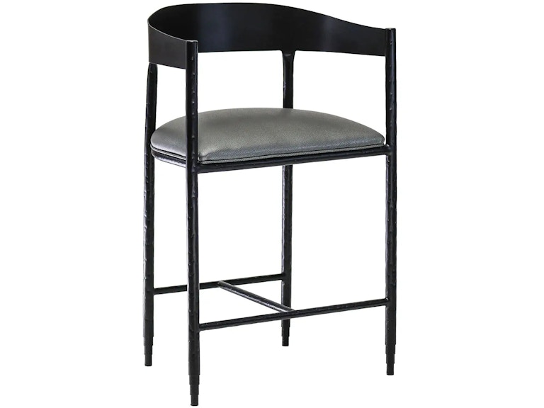Wesley Allen Casual Dining Lorenzo (Hammered Barstool) Barstools With Back B295 XS at Norwood Furniture