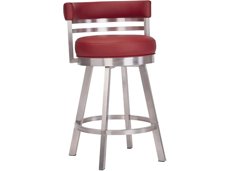 Wesley Allen Casual Dining Miramar Stainless Steel Barstools BSS521 S at Norwood Furniture