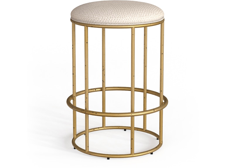 Wesley Allen Casual Dining Nyx (Hammered Barstool) Backless Barstools B264 XB at Norwood Furniture