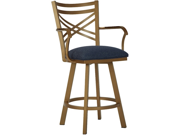 Wesley Allen Casual Dining Raleigh Barstools With Back B509 AS at Norwood Furniture