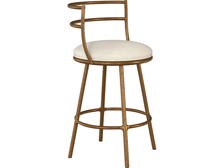 Wesley Allen Casual Dining Ryo (Hammered Barstool) Barstools With Back B266 S at Norwood Furniture